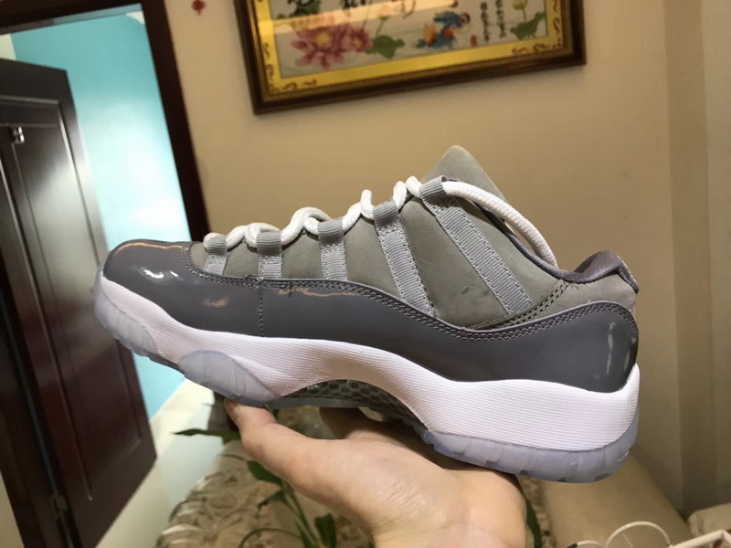 Authentic Air Jordan 11 Low “Cool Grey”